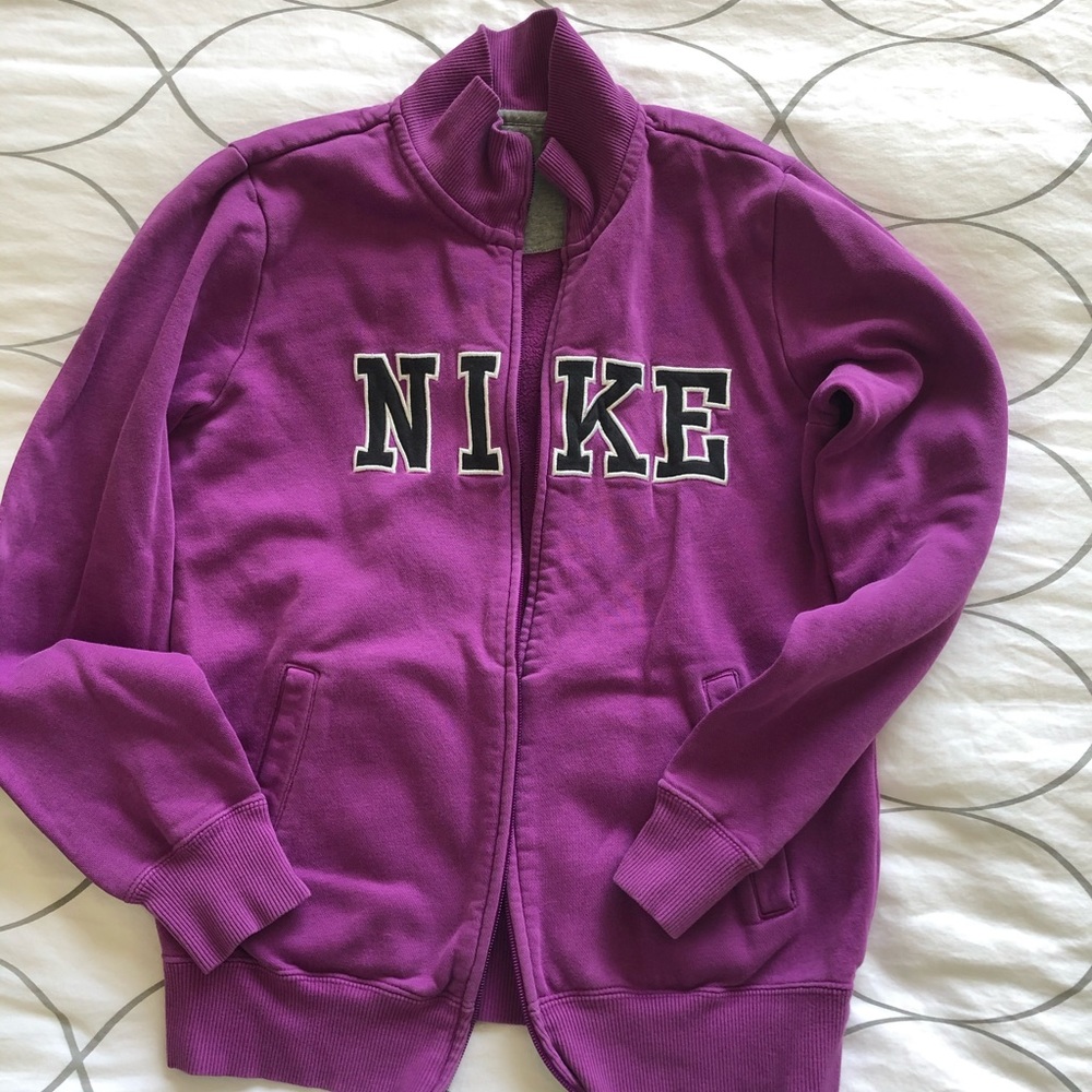 Nike zip up sweatshirt